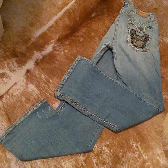 ☑️Adiktd Jeans Size 14/W33☑️ - Picture 2 of 6